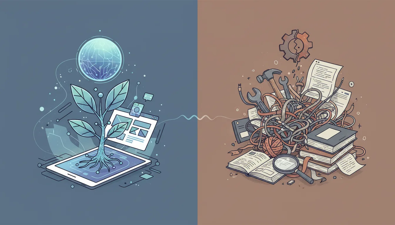 Which AI Website Builder to Use in 2025? A No-Fluff Guide A section titled What Exactly Is an AI Website Builder, and What Isn't It?, from the article 'Which AI Website Builder to Use in 2025? A No-Fluff Guide'